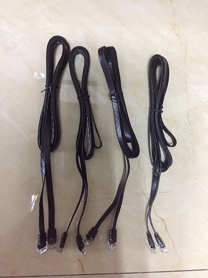 水晶頭面板延長線